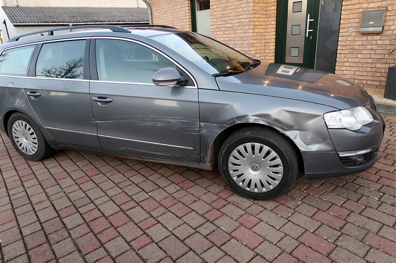 Restwertermittlung eines beschädigten Fahrzeugs